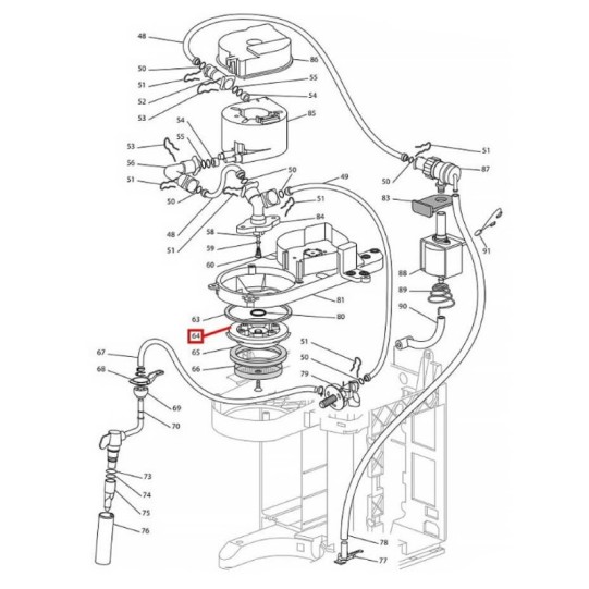 DeLonghi bloka galva EC685 EC85*