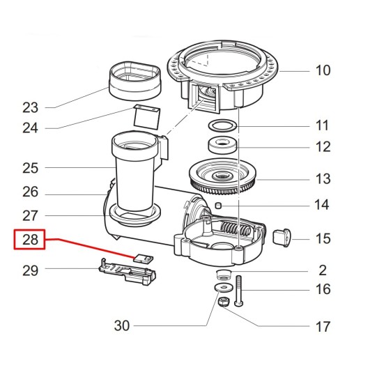 Saeco dzirnavu Hall sensors