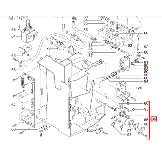 DeLonghi savienotais ar piena karafi ESAM 5500