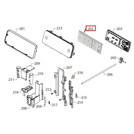 Philips vadības plate displeja EP32**