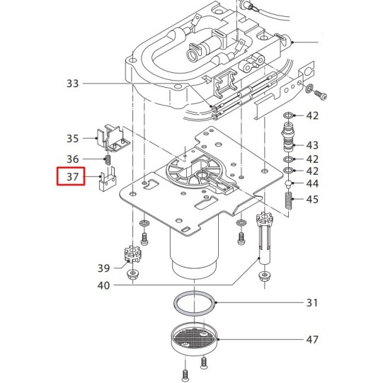 Delonghi mikroslēdzis virzuļa ECAM, ESAM