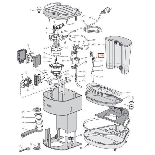 DeLonghi tvaika caurule ar sprauslu ECO