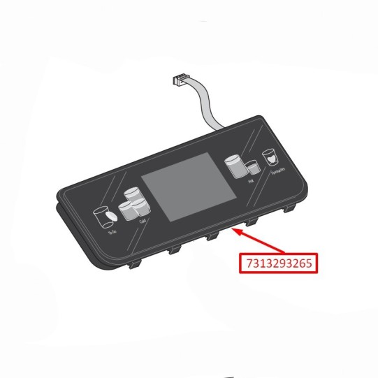 DeLonghi vadības plate displejs ECAM 450.55