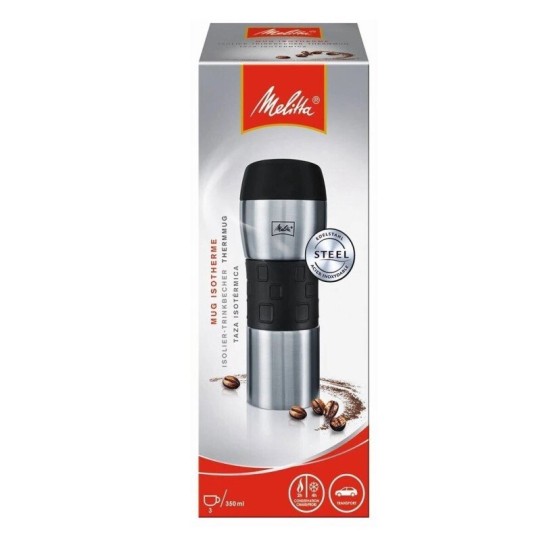 Melitta termo krūze, nerūsējošā tērauda, 350 ml